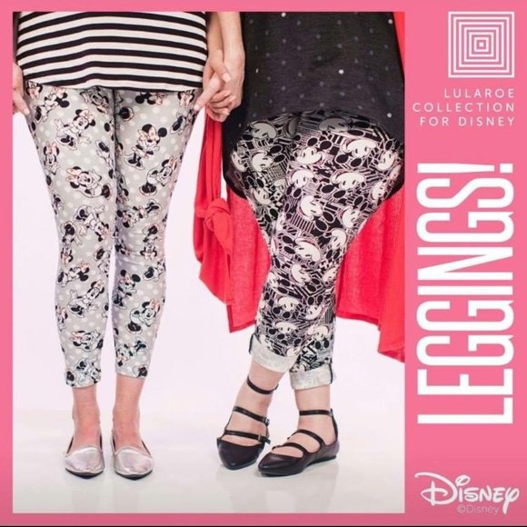 LuLaroe TC Disney Mickey Mouse Leggings Tall & Curvy BRAND NEW plus - Picture 4 of 4